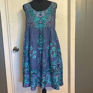 SHEIN Very Beautiful and light blueish gray with hues of blue and pink